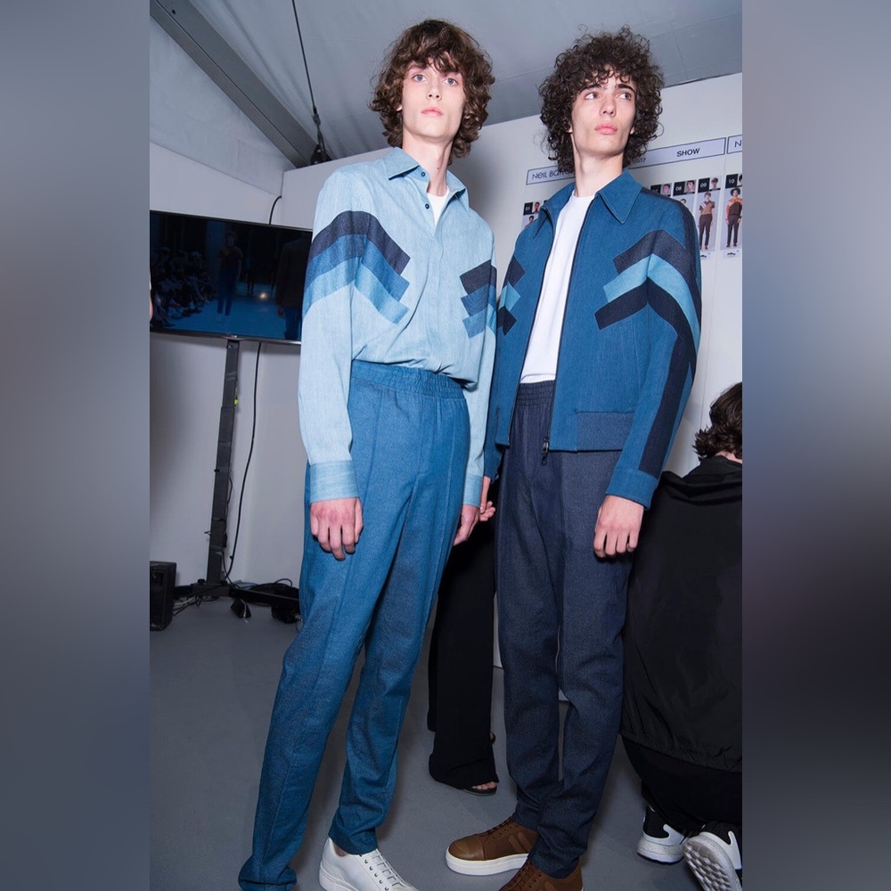 SS17 Runway Collection Neil Barrett Denim Jacket (Gucci, Saint Laurent, Armani)